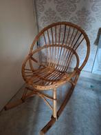 Mini kinder rotan bamboe schommelstoeltje, Ophalen