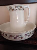 Oude waskom en kan ea, Antiek en Kunst, Antiek | Keramiek en Aardewerk, Ophalen of Verzenden