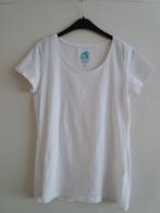 t-shirt femme blanc clockhouse taille large, Manches courtes, Porté, Taille 42/44 (L), Enlèvement ou Envoi