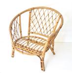 vintage Bamboe stoel - Seventies Boho chair, Antiek en Kunst, Ophalen