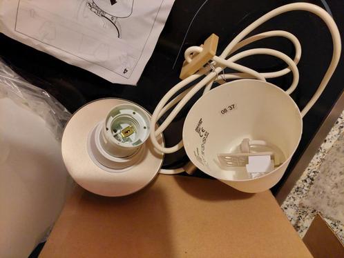 Hanglamp luster Ikea Basisk, Maison & Meubles, Lampes | Suspensions, Neuf, Moins de 50 cm, Verre, Enlèvement