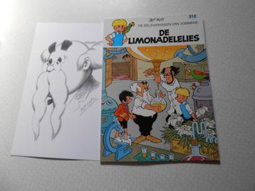 Jommeke 212 De limonadelelies 2001 1 ste druk. Met bijlage. beschikbaar voor biedingen
