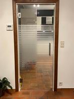 1 glazen deur, Doe-het-zelf en Bouw, Ophalen, Gebruikt, 80 tot 100 cm, Binnendeur