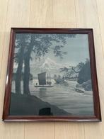 Japanse werk uit de XIXde eeuw - 60 x 64 cm, Ophalen of Verzenden