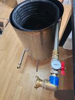 Zwembad verwarming kachel. Tot 24000liter.  Met hout erbij., Ophalen, Zo goed als nieuw, Verwarming