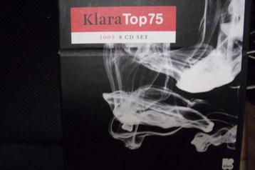 Coffret Klara Top 75 avec 8 CD de 2009, CD & DVD, CD | Classique, Enlèvement ou Envoi