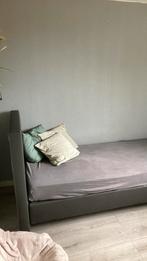 Boxpring met matras, Huis en Inrichting, Slaapkamer | Boxsprings, Ophalen, Gebruikt, 90 cm, Eenpersoons