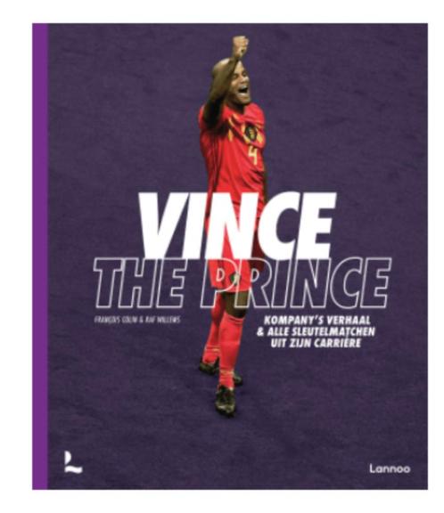 Vince The Prince - Kompany's verhaal ! Nieuw boek, Boeken, Sportboeken, Nieuw, Balsport, Ophalen of Verzenden