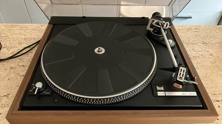 Dual CS 504, Audio, Tv en Foto, Platenspelers, Gebruikt, Platenspeler, Dual, Ophalen