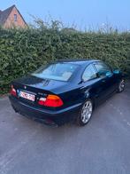 Bmw E46 318CI, Auto's, Achterwielaandrijving, Beige, Blauw, Leder