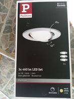 6 inbouwspots led paulmann kantelbaar, Metaal of Aluminium, Nieuw, Ophalen of Verzenden, Led