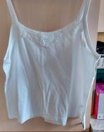 Top blanc 46 48 neuf, Kleding | Dames, Topjes, Ophalen of Verzenden, Wit