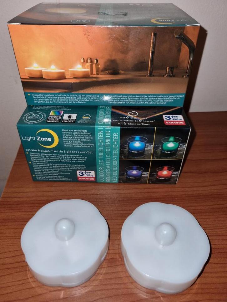 11 indirecte sfeerlichten (binnen, buiten), Huis en Inrichting, Lampen | Tafellampen, Nieuw, Ophalen of Verzenden