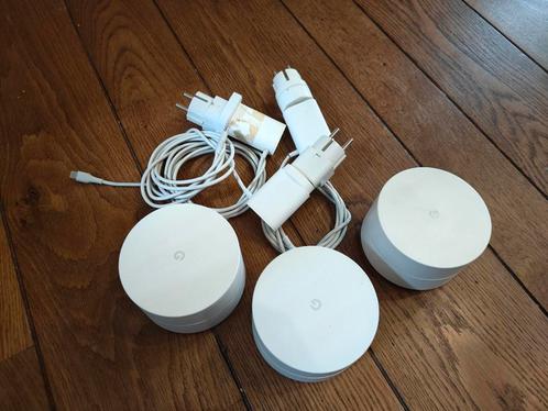 Google wifi mesh netwerk met stroomadapters, Computers en Software, Netwerk switches, Zo goed als nieuw, Ophalen of Verzenden