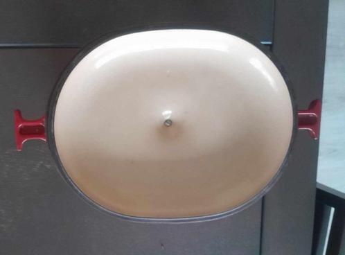 LE CREUSET ovenschotel, Huis en Inrichting, Keuken | Potten en Pannen, Gebruikt, Gietijzer, Ophalen