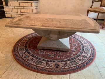 Table basse en imitation marbre, Enlèvement, Comme neuf