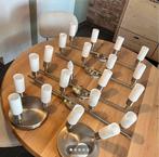 Lot de 6 luminaires, Ophalen, Gebruikt, Metaal of Aluminium, Plafonnier