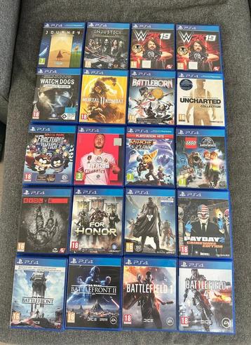 PS4 games - €8 per spel beschikbaar voor biedingen