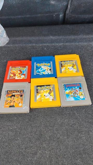 Originele Gameboy Pokémon-spellen beschikbaar voor biedingen