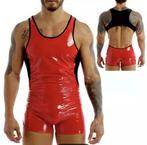 Combinaison Wetlook rouge taille M, Envoi, Neuf