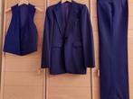 Magnifique costume 3 pièces pour homme - bleu foncé - vintag, Vêtements | Hommes, Costumes & Vestes, Comme neuf, Bleu, Taille 46 (S) ou plus petite