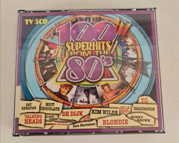 Cd box 100 superhits from the '80  beschikbaar voor biedingen