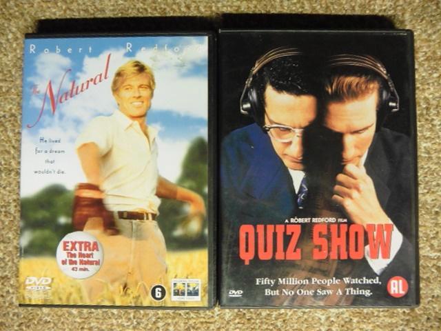 The Natural (1984) + Quiz Show (1994) ZELDZAAM  €15, CD & DVD, DVD | Classiques, Comme neuf, Enlèvement ou Envoi