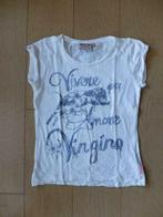 Wit Shirt Maat 128 Merk Vingino (meisje), Kinderen en Baby's, Kinderkleding | Maat 128, Meisje, Ophalen of Verzenden, Zo goed als nieuw