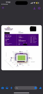 2 VIP ticket, Tickets en Kaartjes, Sport | Voetbal