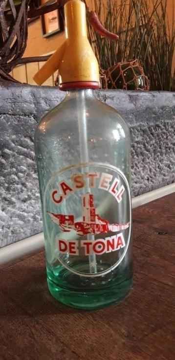 Flacon pulvérisateur à siphon vintage Castell De Tona