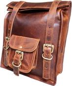 Zadeltas voor motorfiets | leer | GRATIS LEVERING, Motoren, -, Verzenden, -, Nieuw