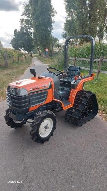 Rups minitractor kubota 18pk 4x4 NIEUWSTAAT!, Enlèvement
