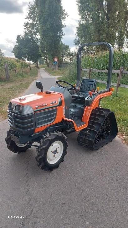 Rups minitractor kubota 18pk 4x4 NIEUWSTAAT!, Zakelijke goederen, Landbouw | Tractoren, Ophalen