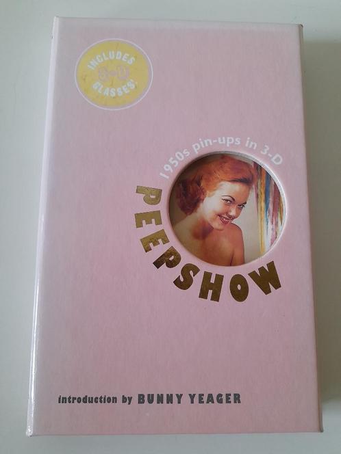 Peepshow - vintage pin-up´s in 3D, Boeken, Prentenboeken en Plaatjesalbums, Gelezen, Plaatjesalbum, Ophalen of Verzenden