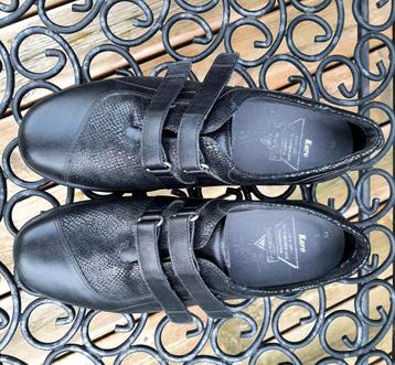 Chaussures de confort Solidus femmes taille 40 en cuir noir