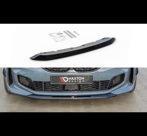 Spoiler avant noir brillant V2 sur mesure pour BMW Série 1 F, Autos : Divers, Tuning & Styling, Enlèvement ou Envoi