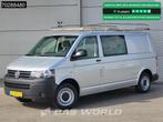 Volkswagen Transporter 102PK Dubbel Cabine L2H1 Trekhaak Par, Auto's, Bestelwagens en Lichte vracht, 4 cilinders, Volkswagen, Leder