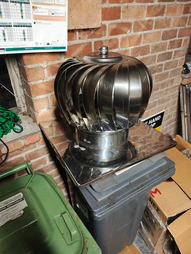 Schoorsteen spinner verstelbaar 25-45cm, Huis en Inrichting, Kachels, Ophalen
