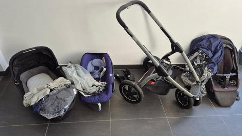 Kinderwagen Maxi-Cosi Mura Plus 3 + draagmand + maxi-cosi, Kinderen en Baby's, Kinderwagens en Combinaties, Gebruikt, Kinderwagen