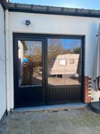Deur met vast raam, Doe-het-zelf en Bouw, Raamkozijnen en Schuifdeuren, Ophalen, Zo goed als nieuw