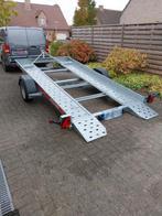 Temared Carflat 3518 van 9/2024, 1500kg max massa, + lier, Auto diversen, Aanhangers en Bagagewagens, Ophalen, Zo goed als nieuw