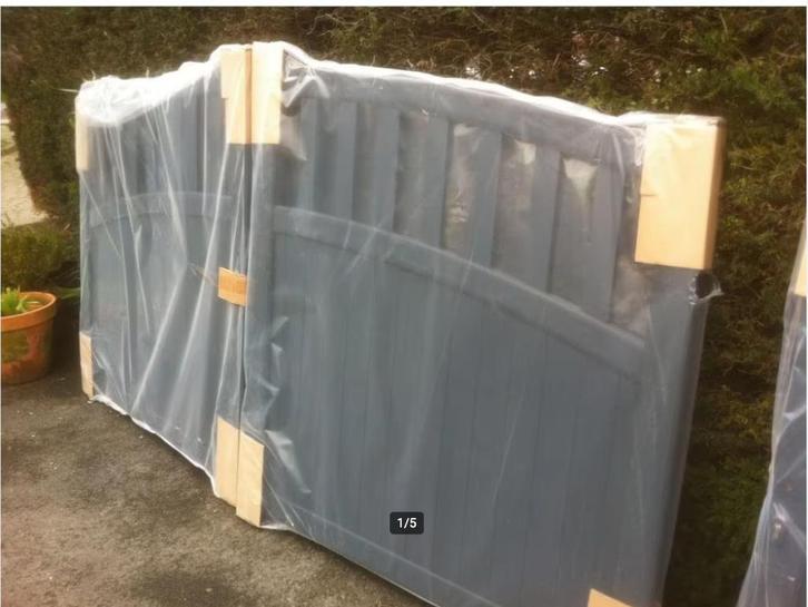 SHOWROOMMODEL draaipoort aluminium LOGIE, Tuin en Terras, Tuinpoorten, Gebruikt, Draaipoort, Aluminium, Ophalen