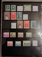 België 1930 ** kompleet zonder blok 2 wel met zegel uit blok, Sans timbre, Enlèvement ou Envoi, Non oblitéré, Timbre-poste