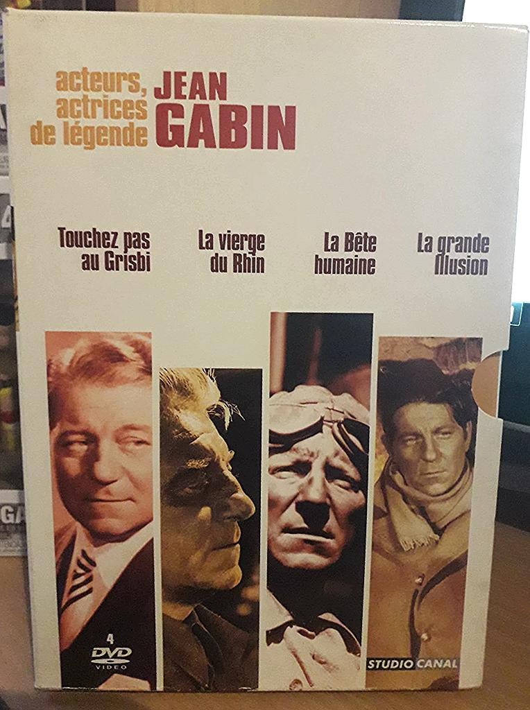 DVD's Coffret Jean Gabin / 4 Films, CD & DVD, DVD | Classiques, Enlèvement, Comme neuf, Thrillers et Policier