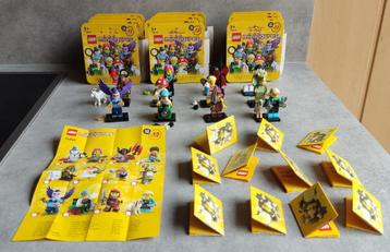 lego minifigures 71045 serie 25 complete reeks! beschikbaar voor biedingen