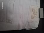 Witte jeansbroek zara, Kleding | Heren, Ophalen of Verzenden, Gedragen, Wit, W32 (confectie 46) of kleiner
