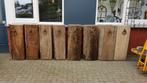 Meerpalen sokkels gemaakt van oud hout voor kunstwerk tuin, Comme neuf, Autres types, Bois, Enlèvement ou Envoi