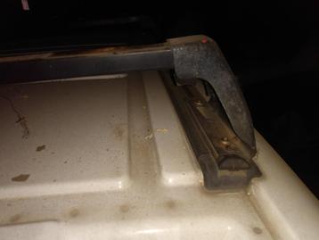 2 Barres de toit/ Fixe au toit d'origine pour Mercedes Vito, Enlèvement