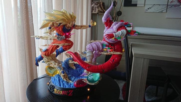 Goku SSJ3 vs Janemba KD Collectibles (recast edition), Verzamelen, Beelden en Beeldjes, Zo goed als nieuw, Ophalen