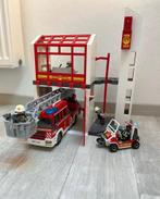 Brandweerkazerne Playmobil, Ophalen of Verzenden, Gebruikt, Complete set